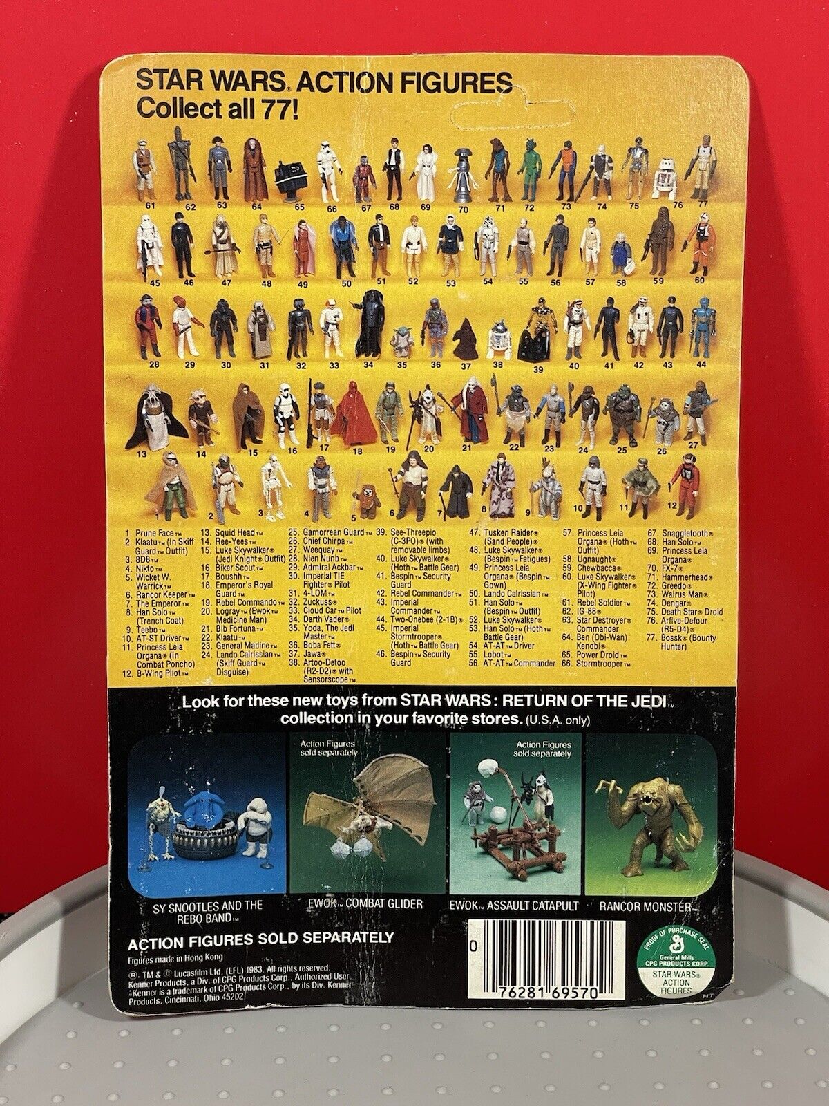 C-3PO (See-Threepio) with removable limbs sold