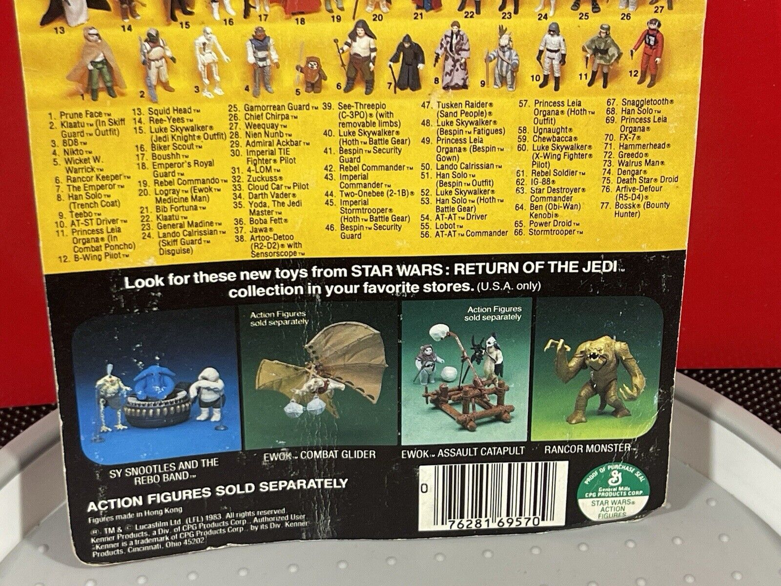 C-3PO (See-Threepio) with removable limbs sold