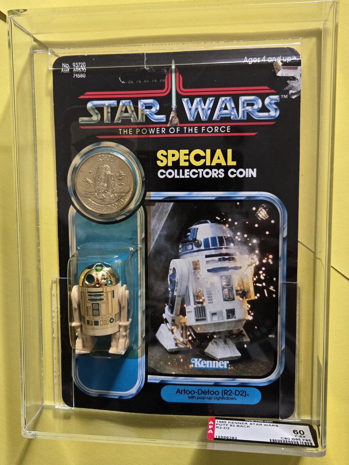 R2-D2 (Artoo-Detoo) with pop-up Lightsaber sold