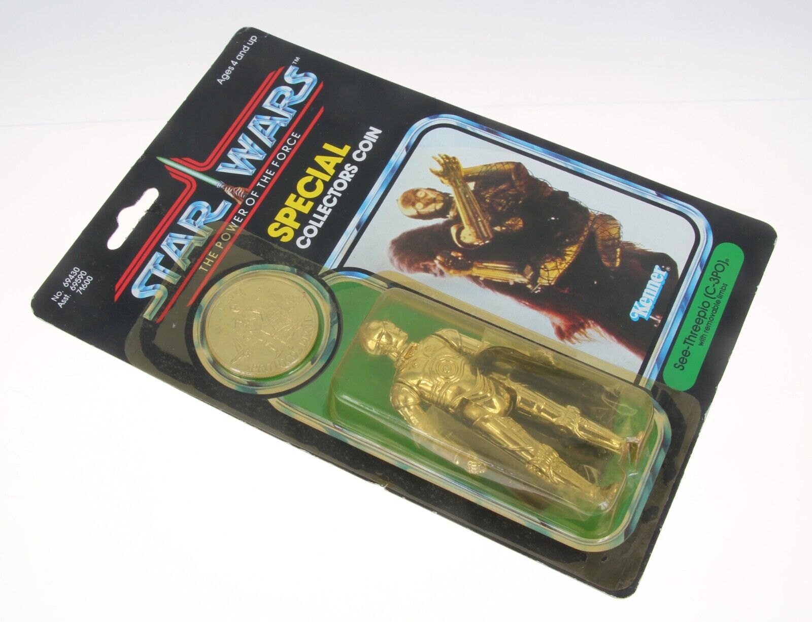 C-3PO (See-Threepio) with removable limbs sold