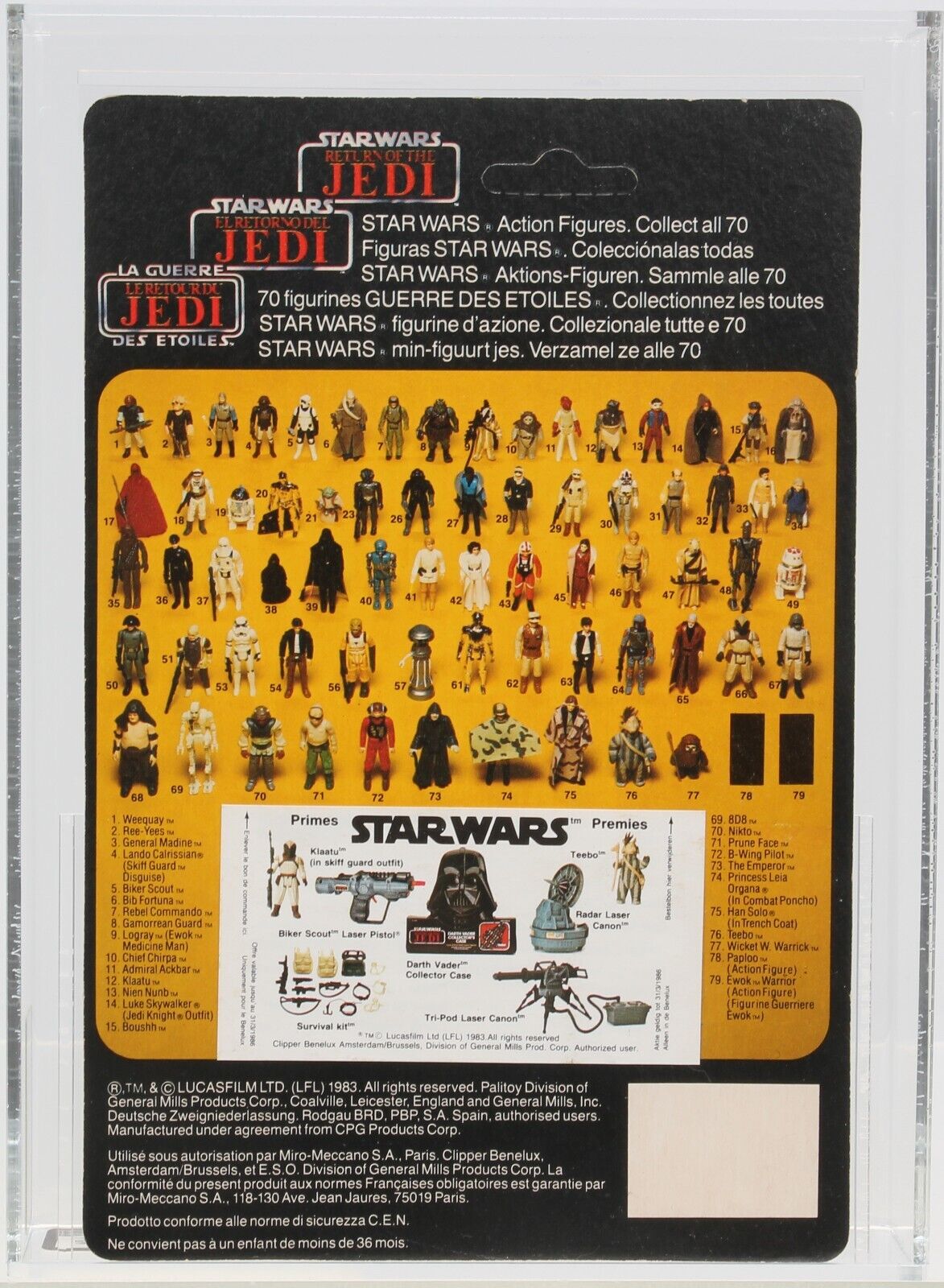 R2-D2 (Artoo-Detoo) with pop-up Lightsaber sold