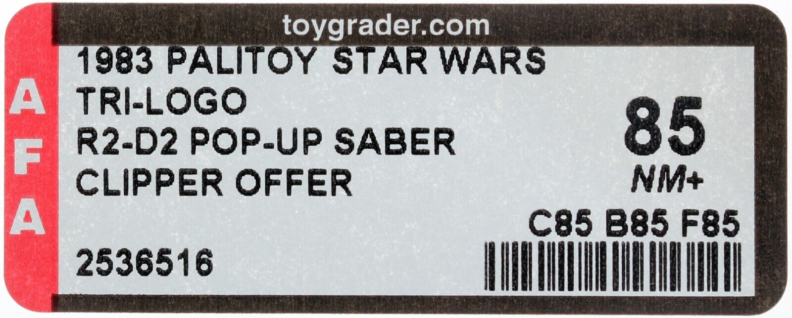 R2-D2 (Artoo-Detoo) with pop-up Lightsaber sold