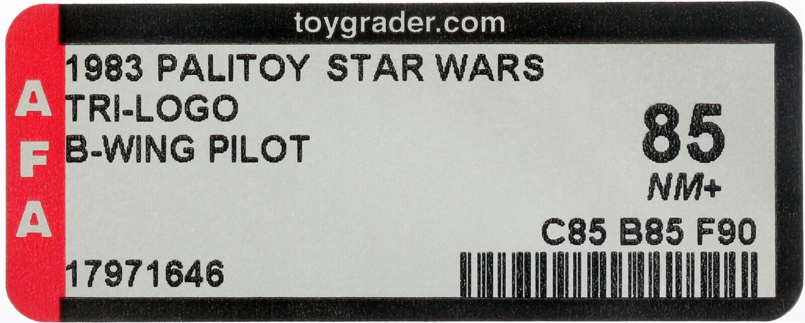 B-Wing Pilot sold