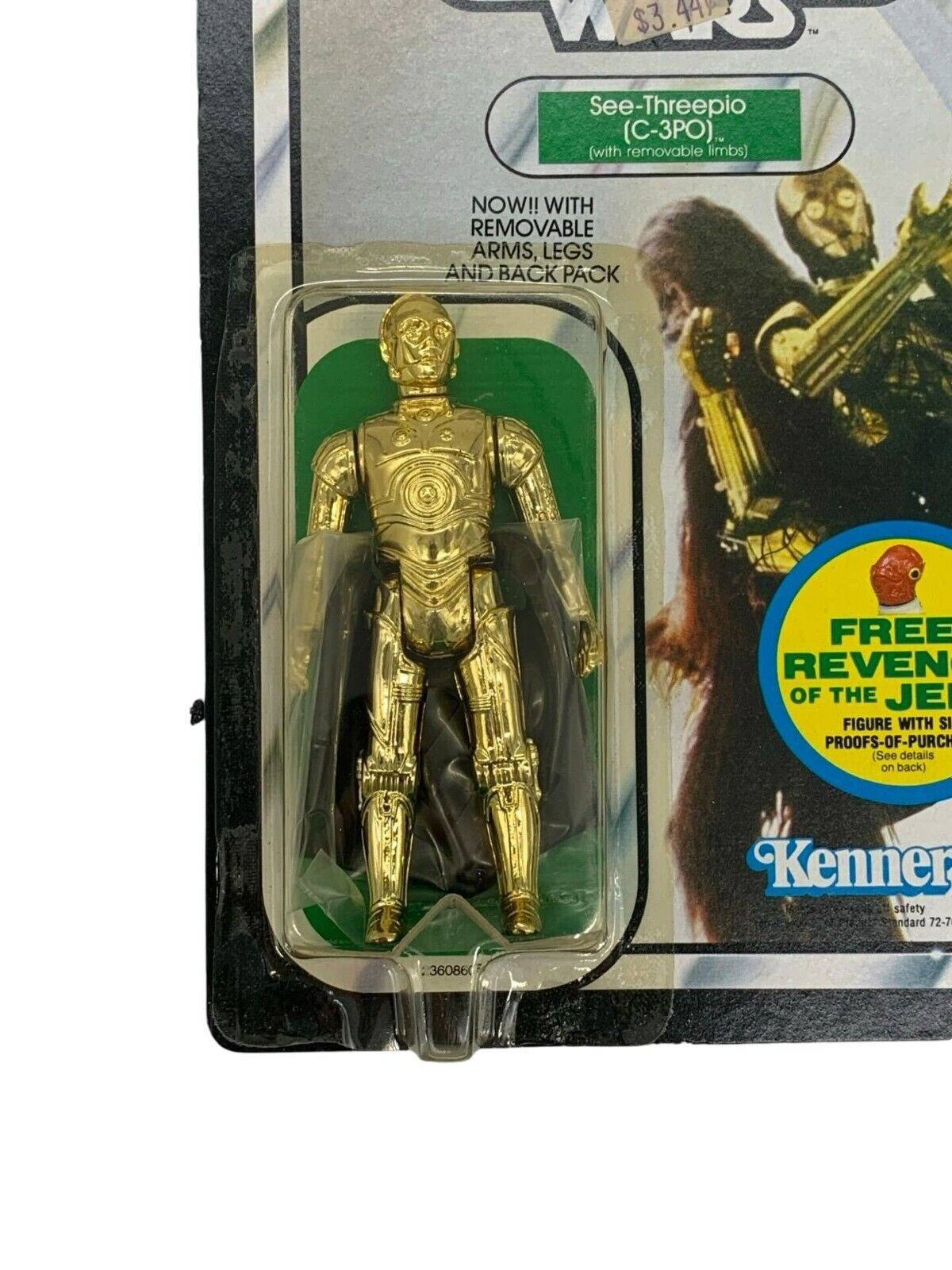C-3PO (See-Threepio) with removable limbs sold