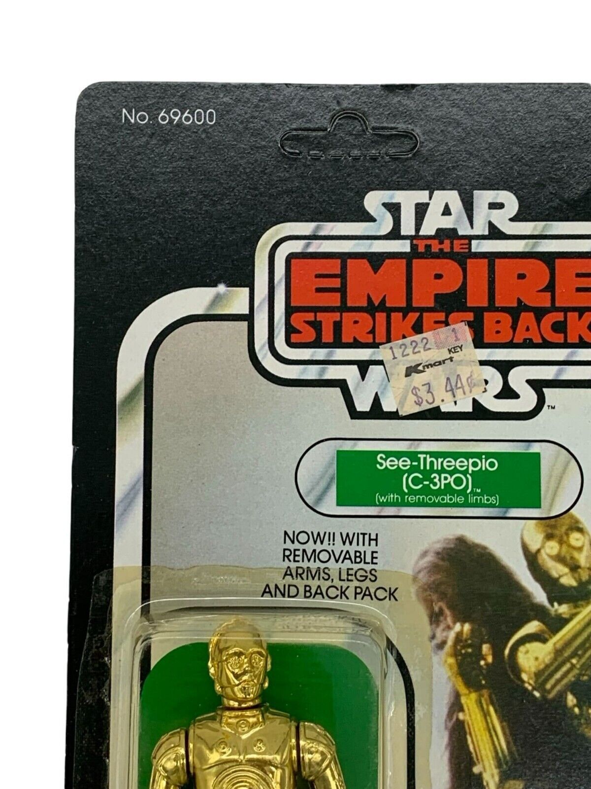 C-3PO (See-Threepio) with removable limbs sold