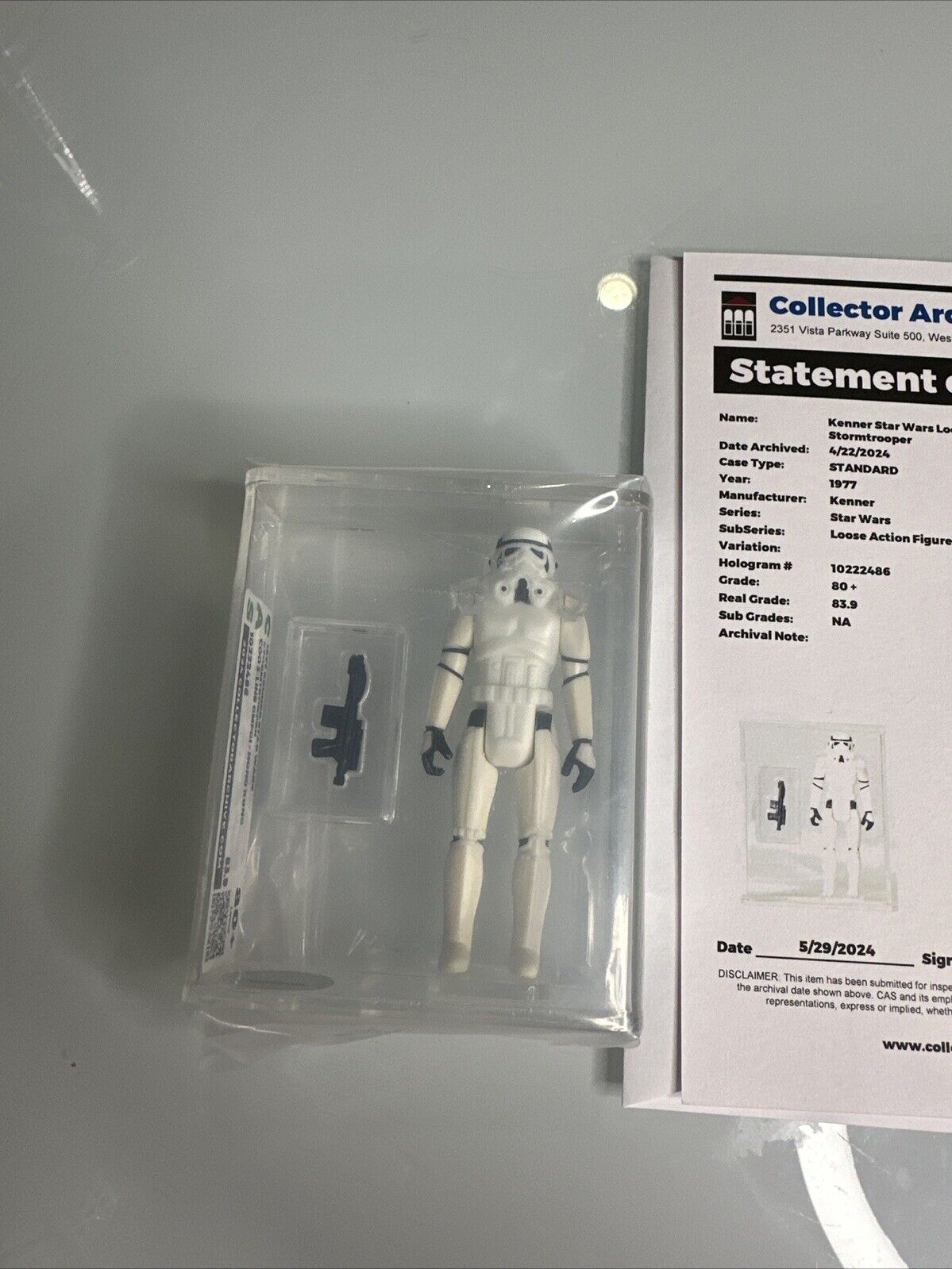 Imperial Stormtrooper sold