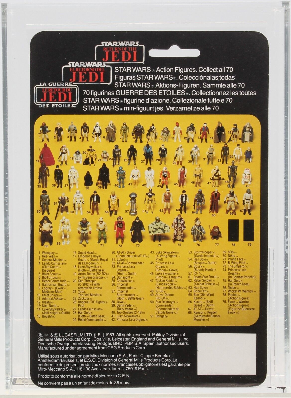 Lando Calrissian (Skiff Guard Disguise) sold