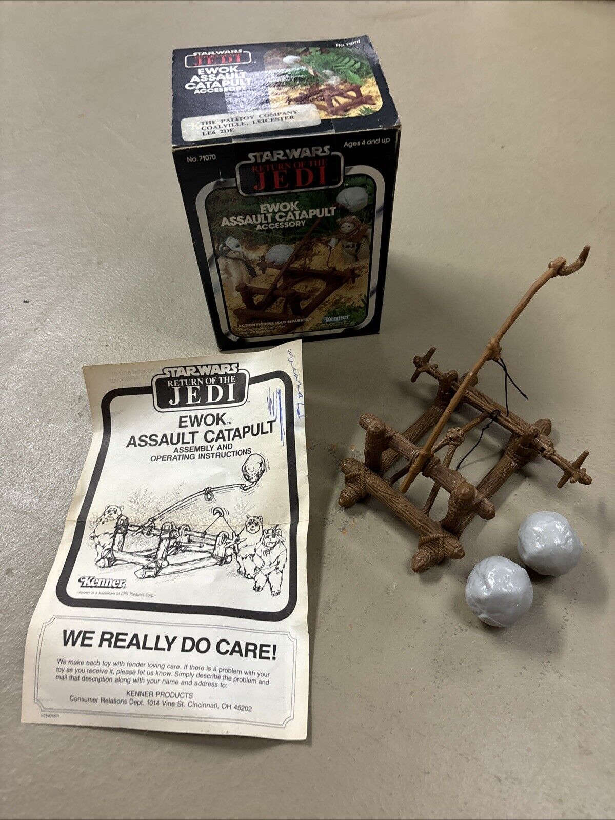 Ewok Assault Catapult sold