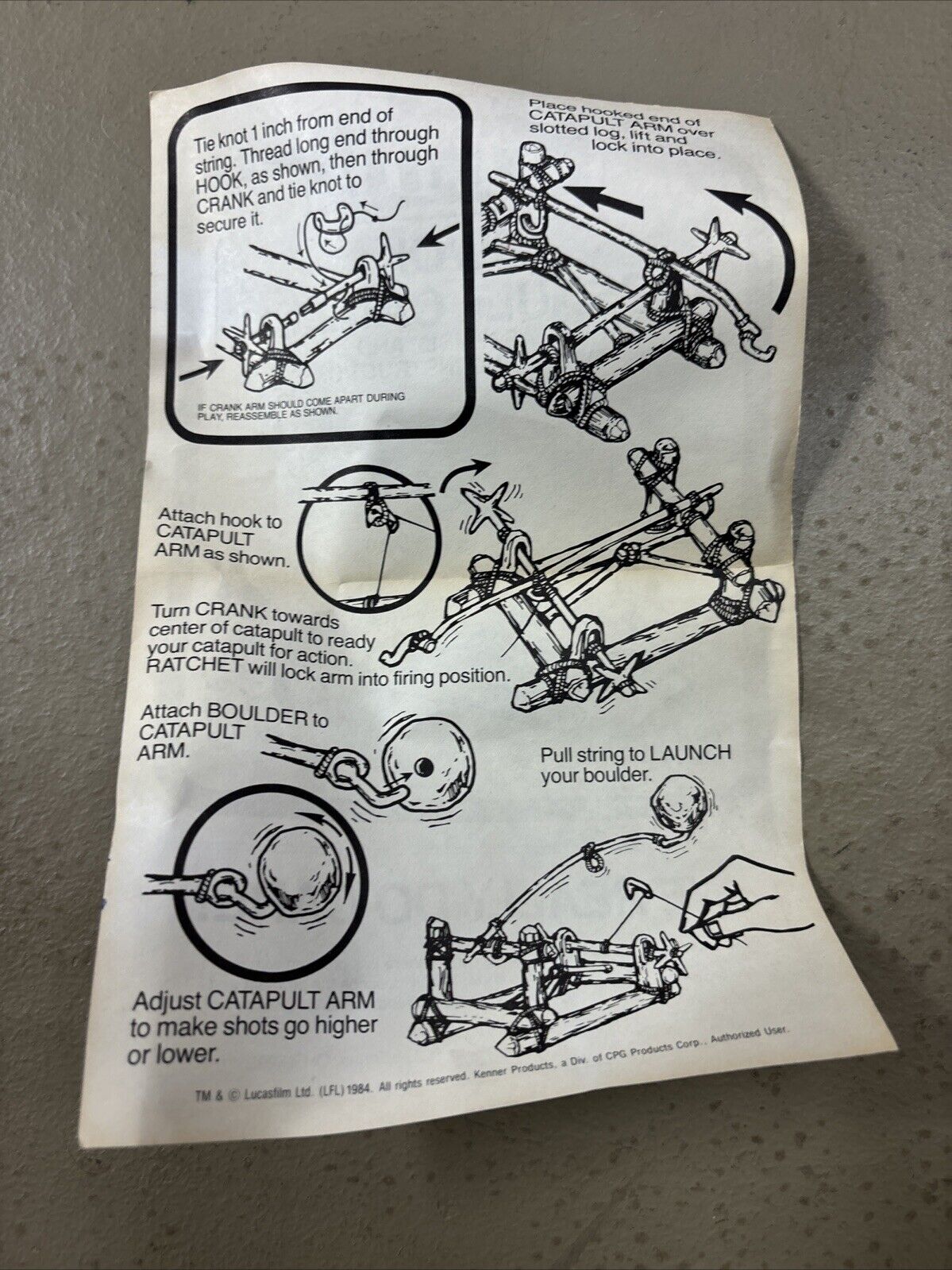 Ewok Assault Catapult sold