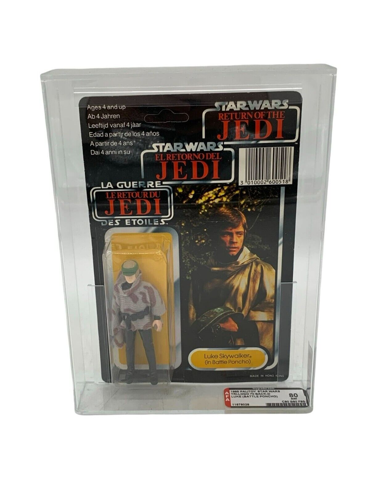 Luke Skywalker (In Battle Poncho) sold