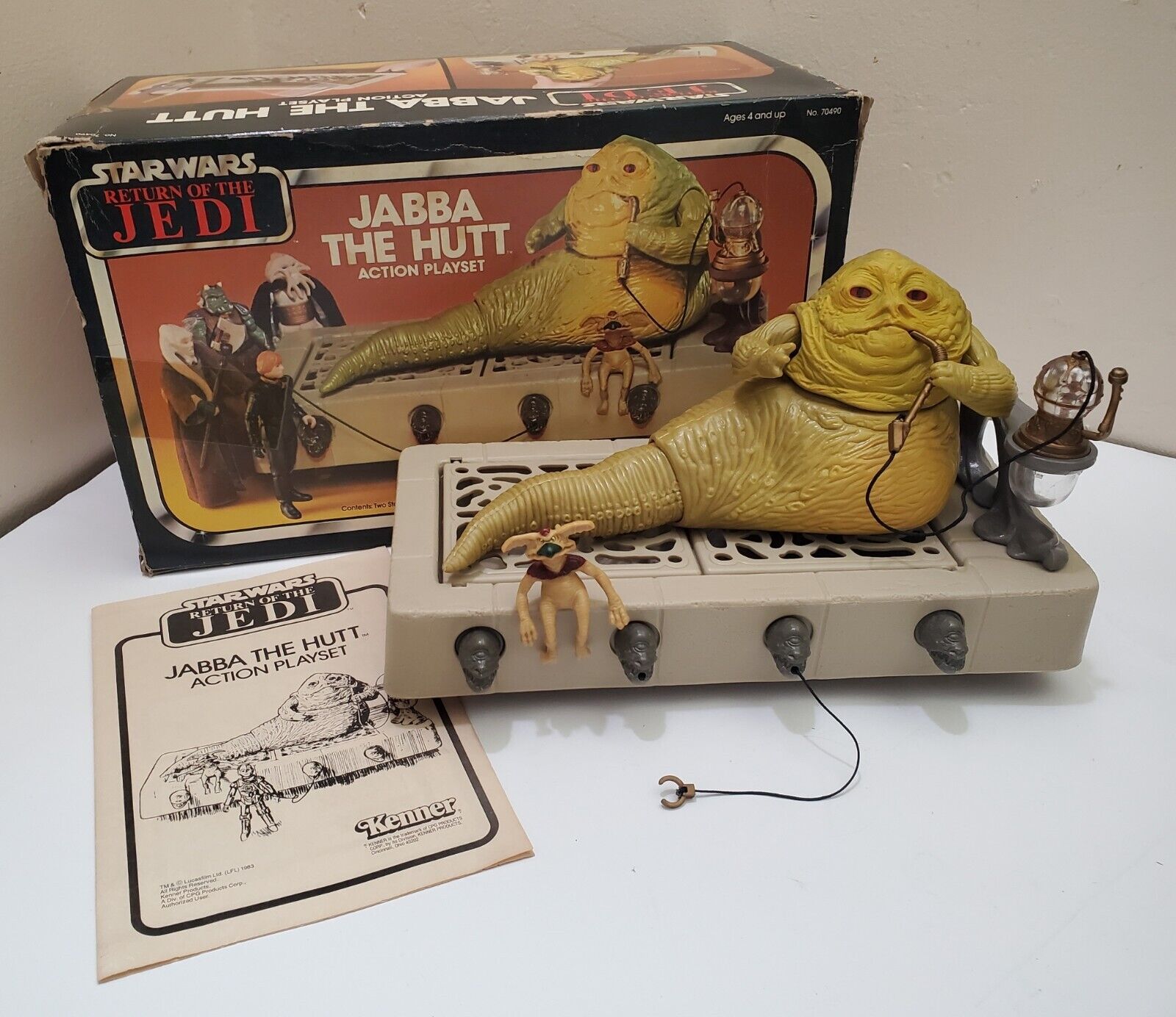 Jabba the Hutt Action Playset sold