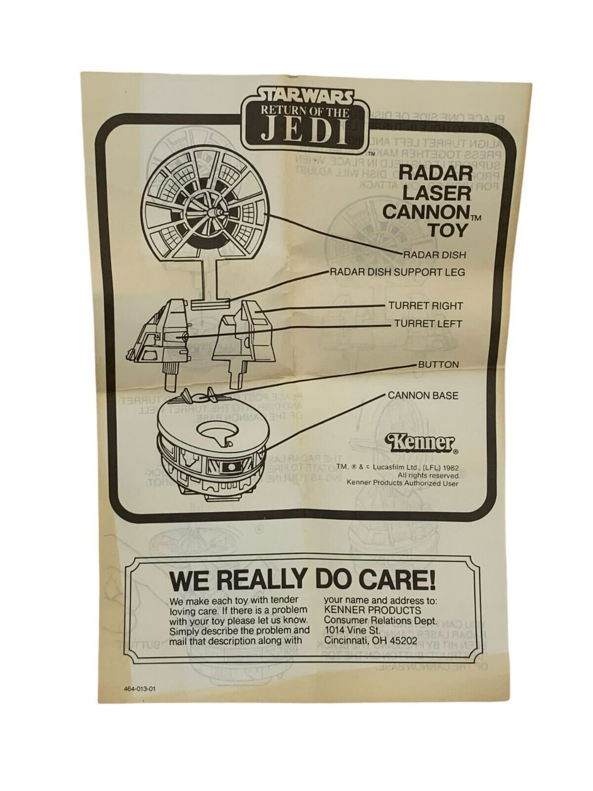Radar Laser Cannon sold