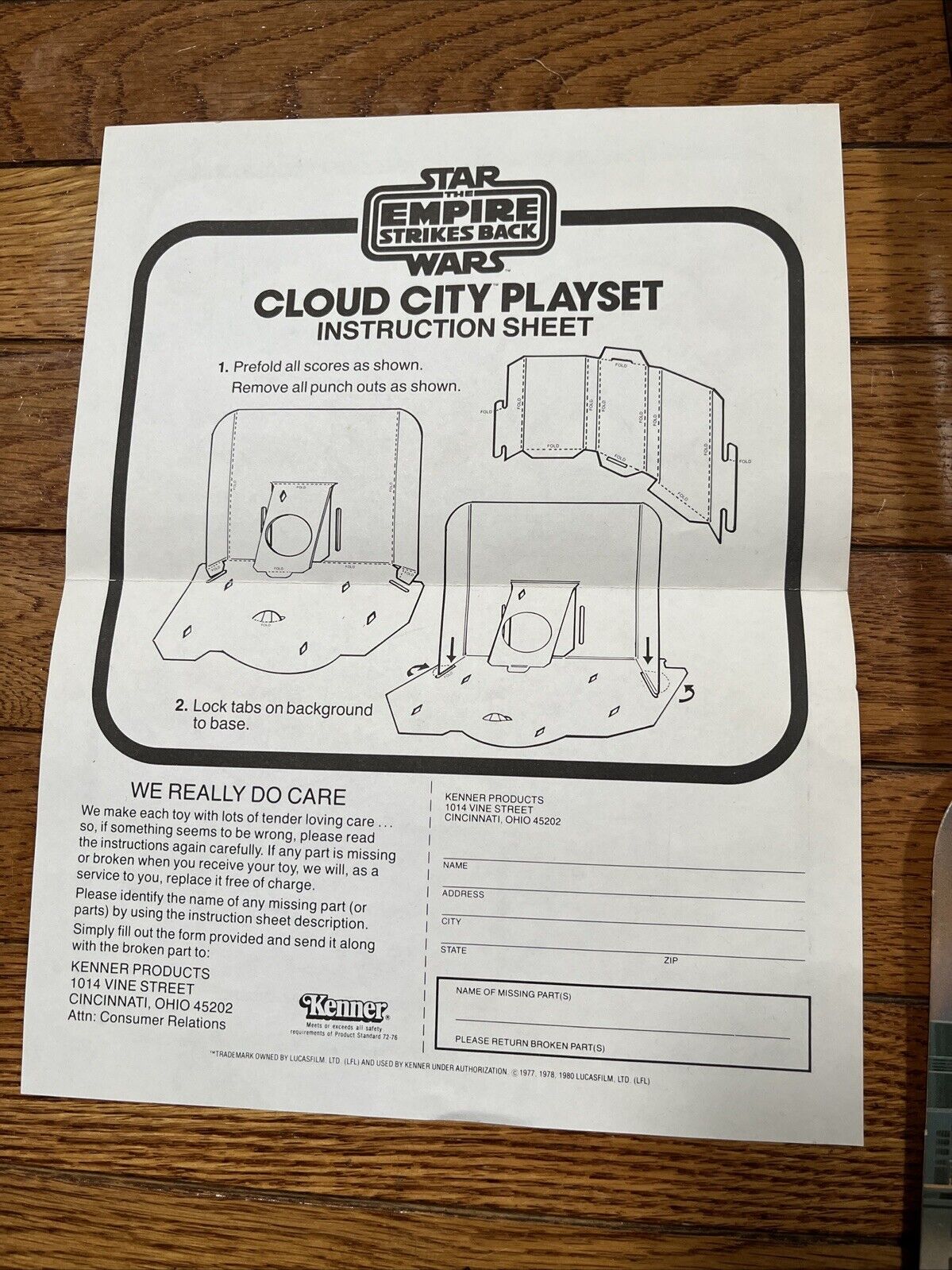 Cloud City Playset sold