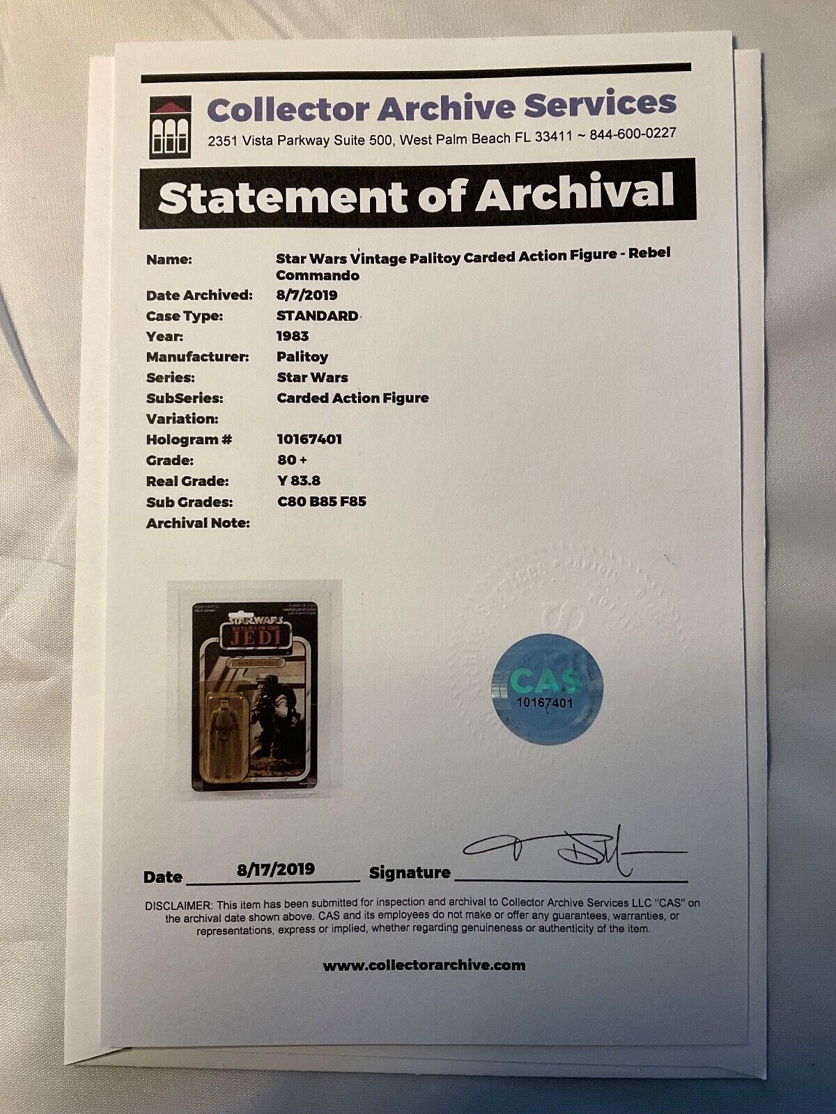 Rebel Commando sold