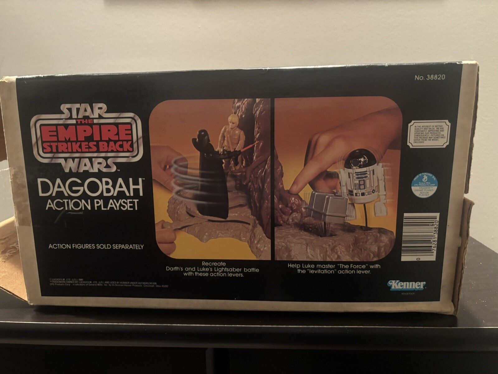 Dagobah Action Playset sold