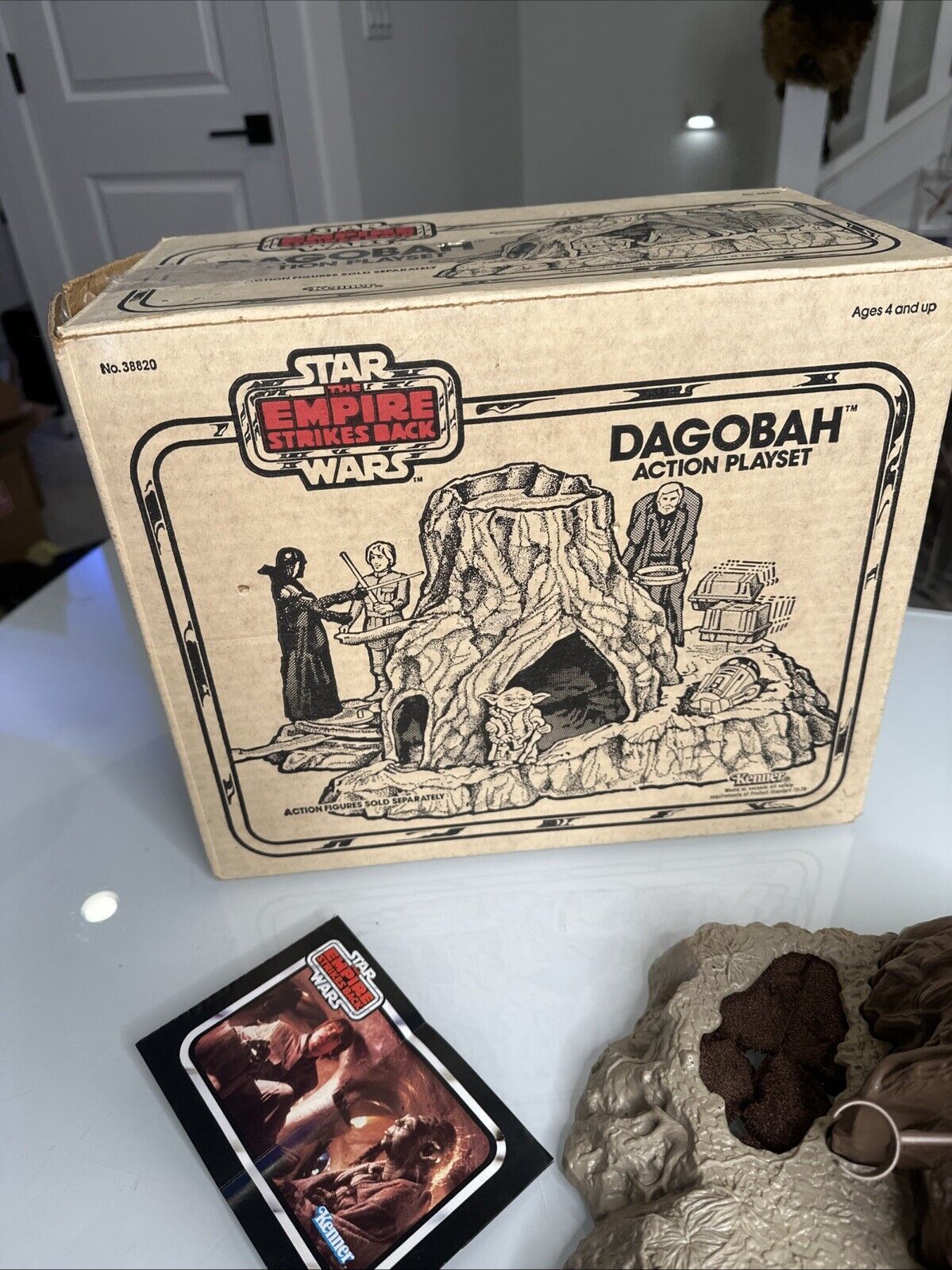 Dagobah Action Playset sold