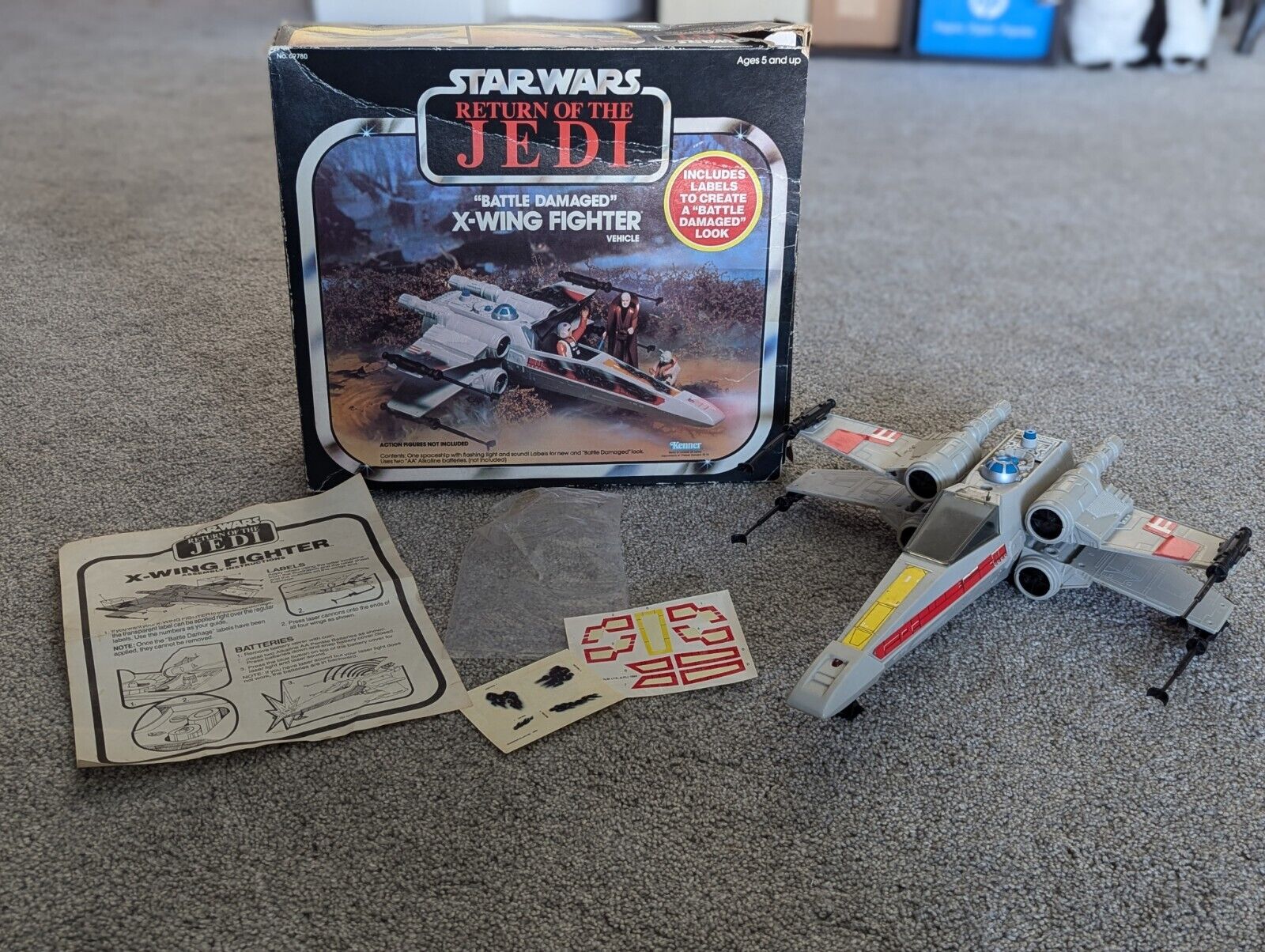 X-Wing Fighter (Battle Damaged) sold