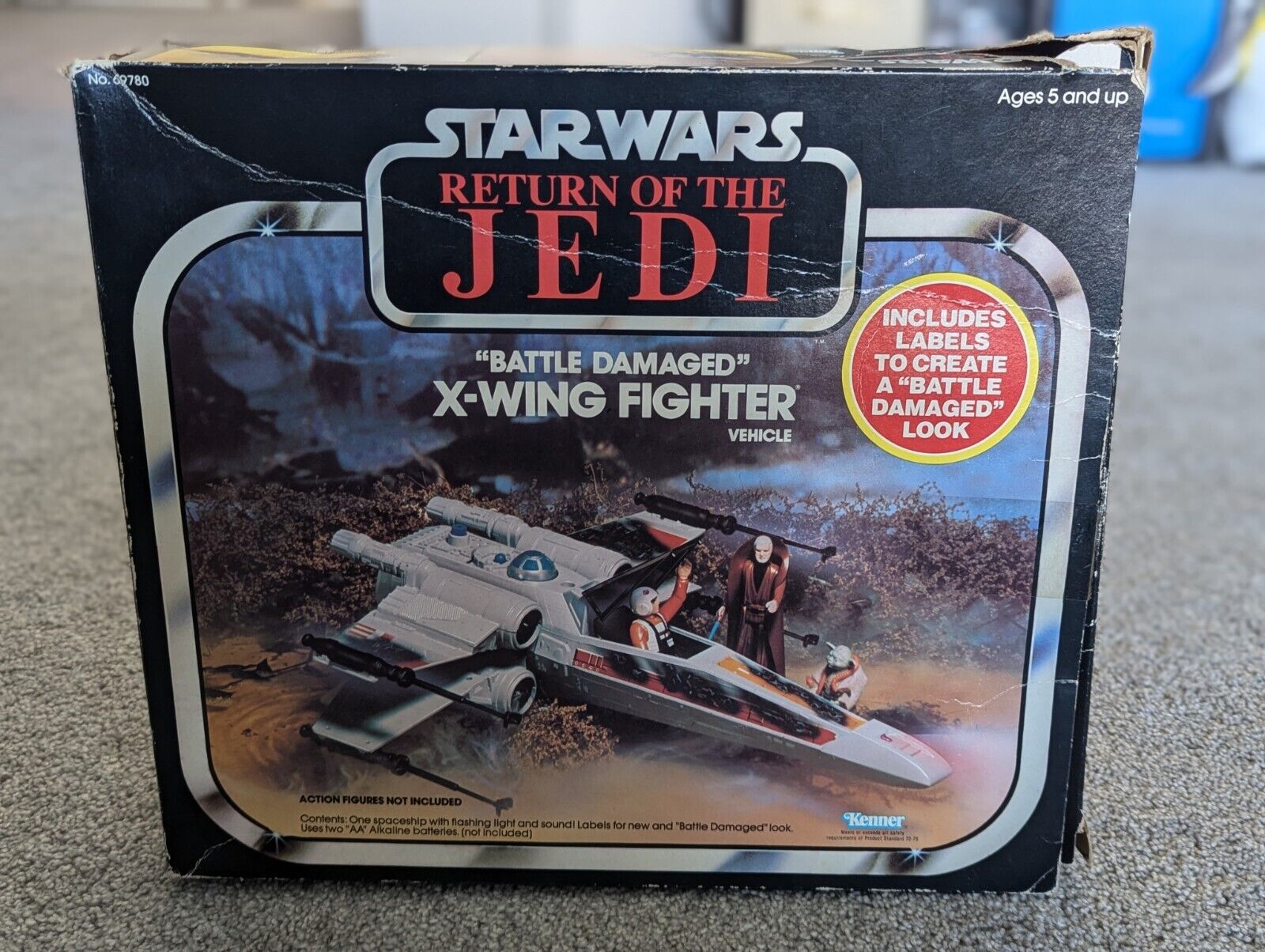 X-Wing Fighter (Battle Damaged) sold