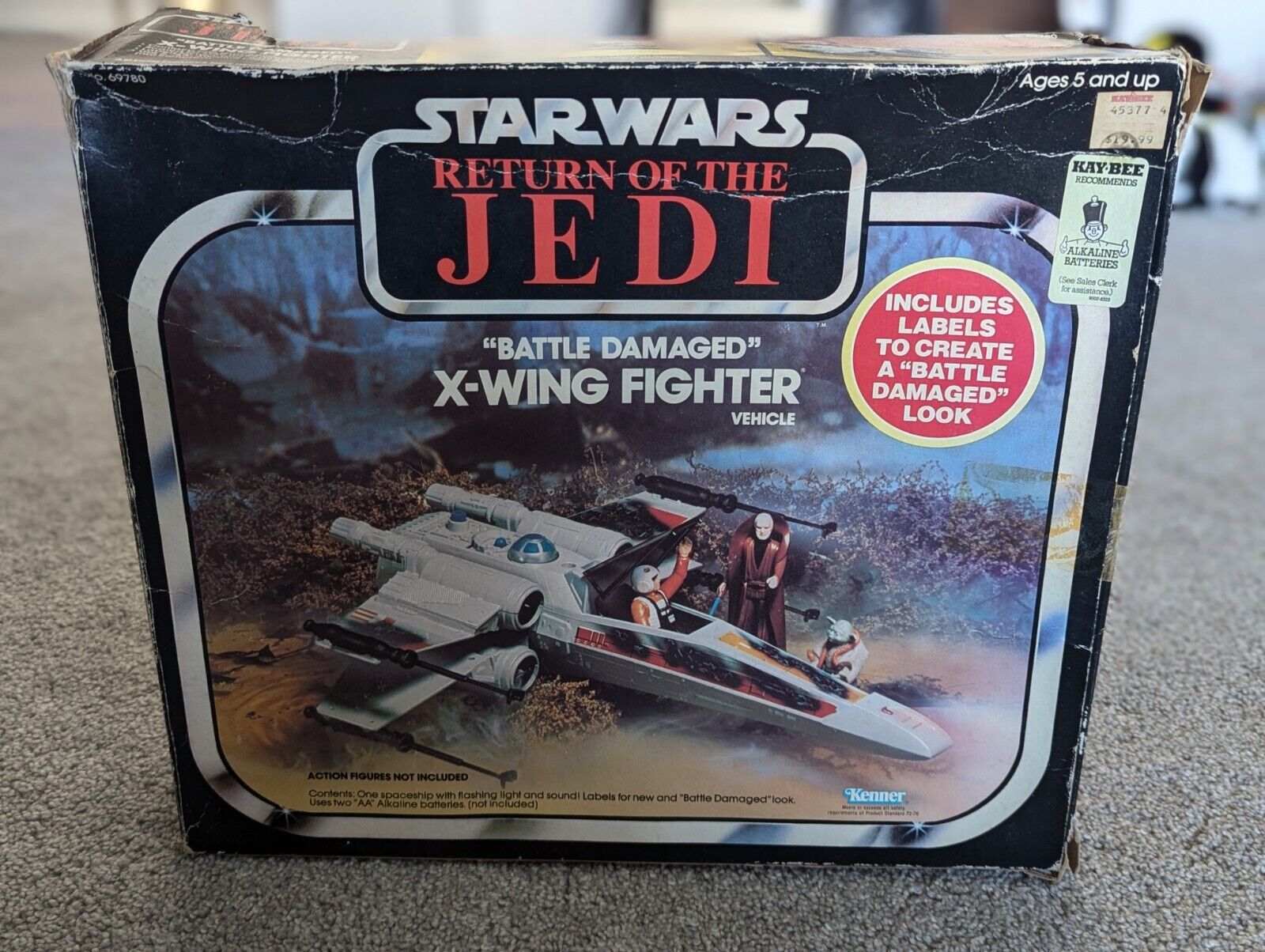 X-Wing Fighter (Battle Damaged) sold
