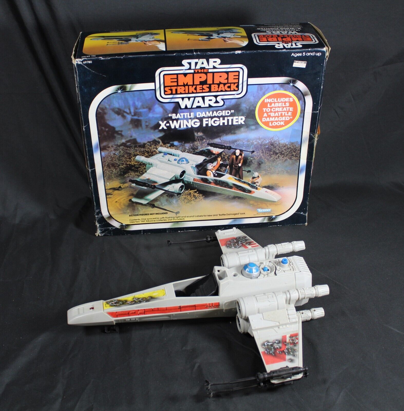 X-Wing Fighter (Battle Damaged) sold