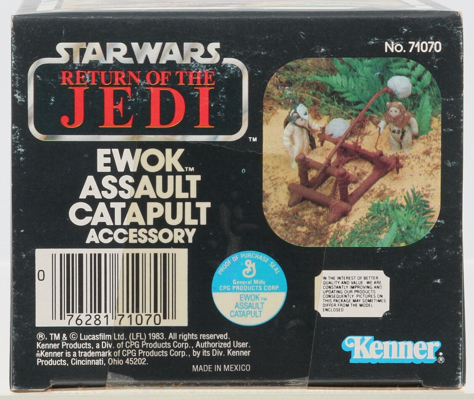Ewok Assault Catapult sold