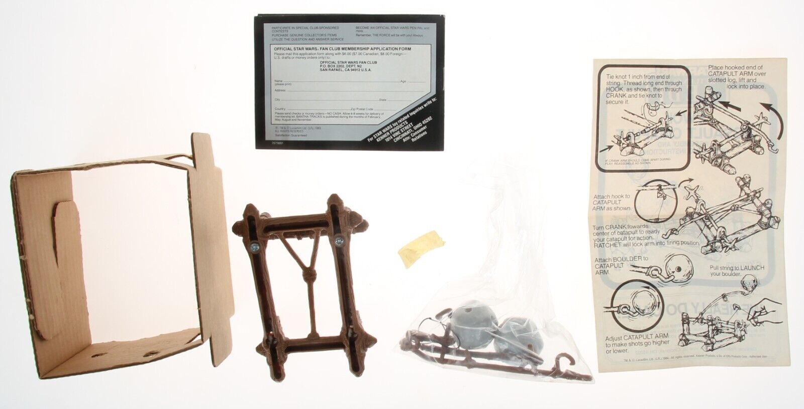 Ewok Assault Catapult sold
