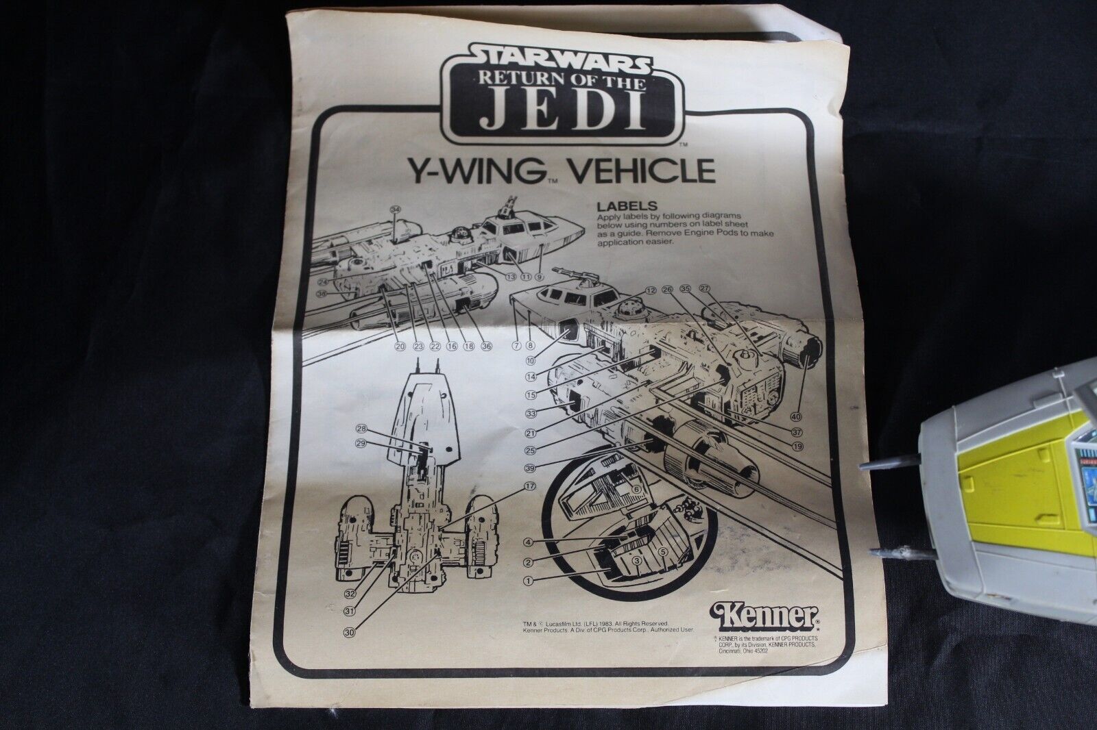 Y-Wing Fighter sold
