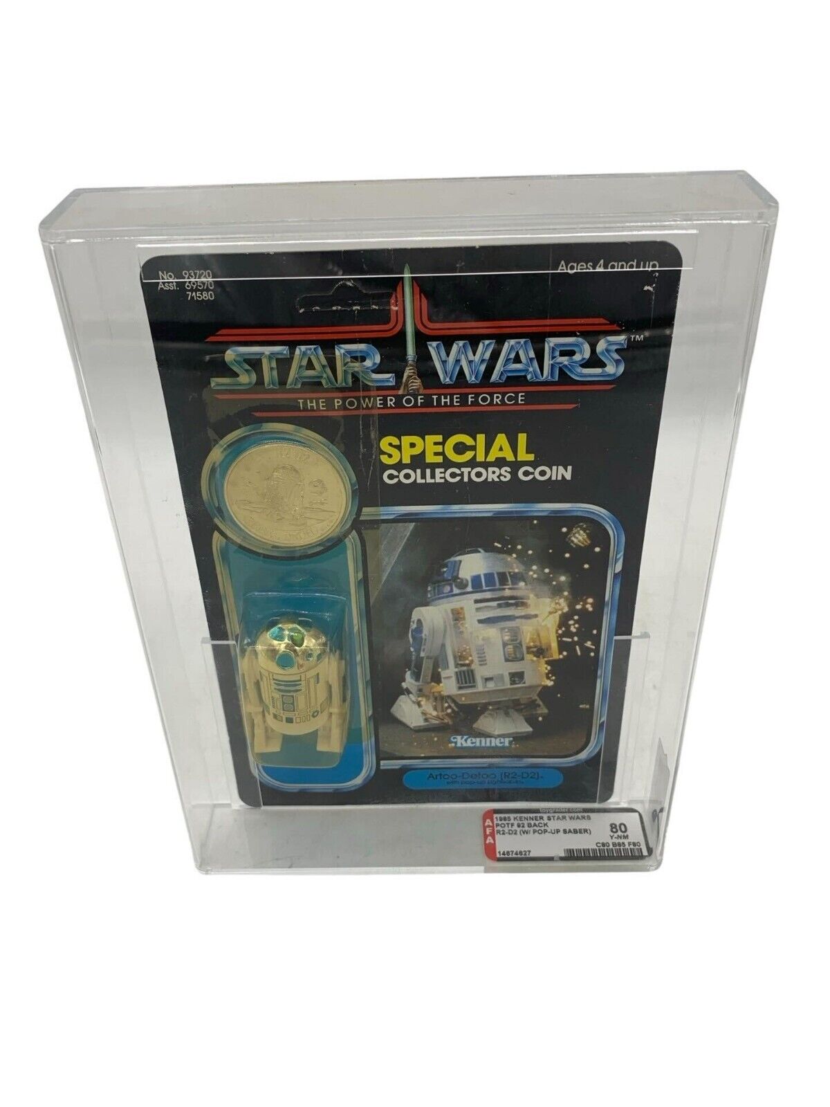 R2-D2 (Artoo-Detoo) with pop-up Lightsaber sold