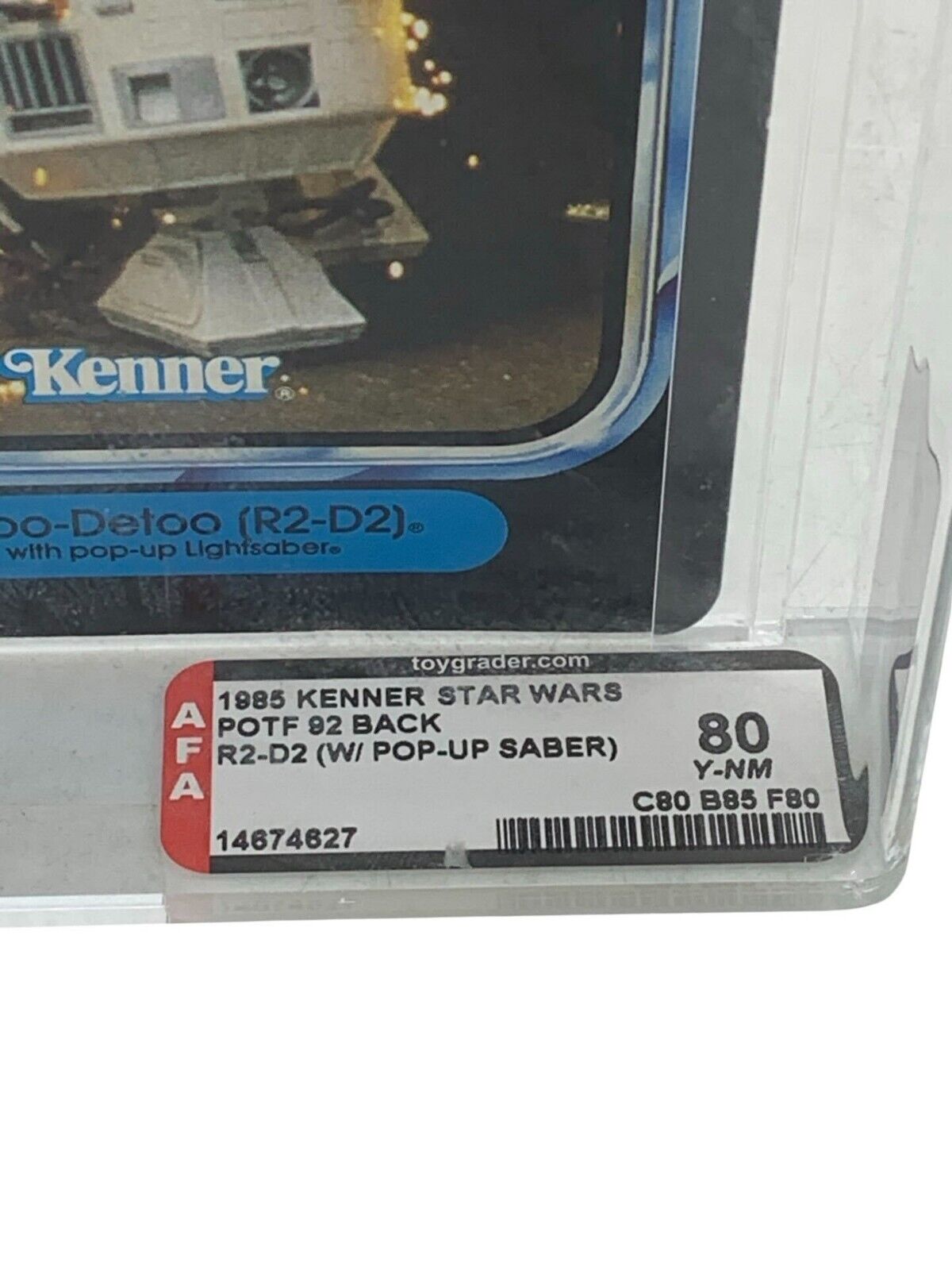 R2-D2 (Artoo-Detoo) with pop-up Lightsaber sold