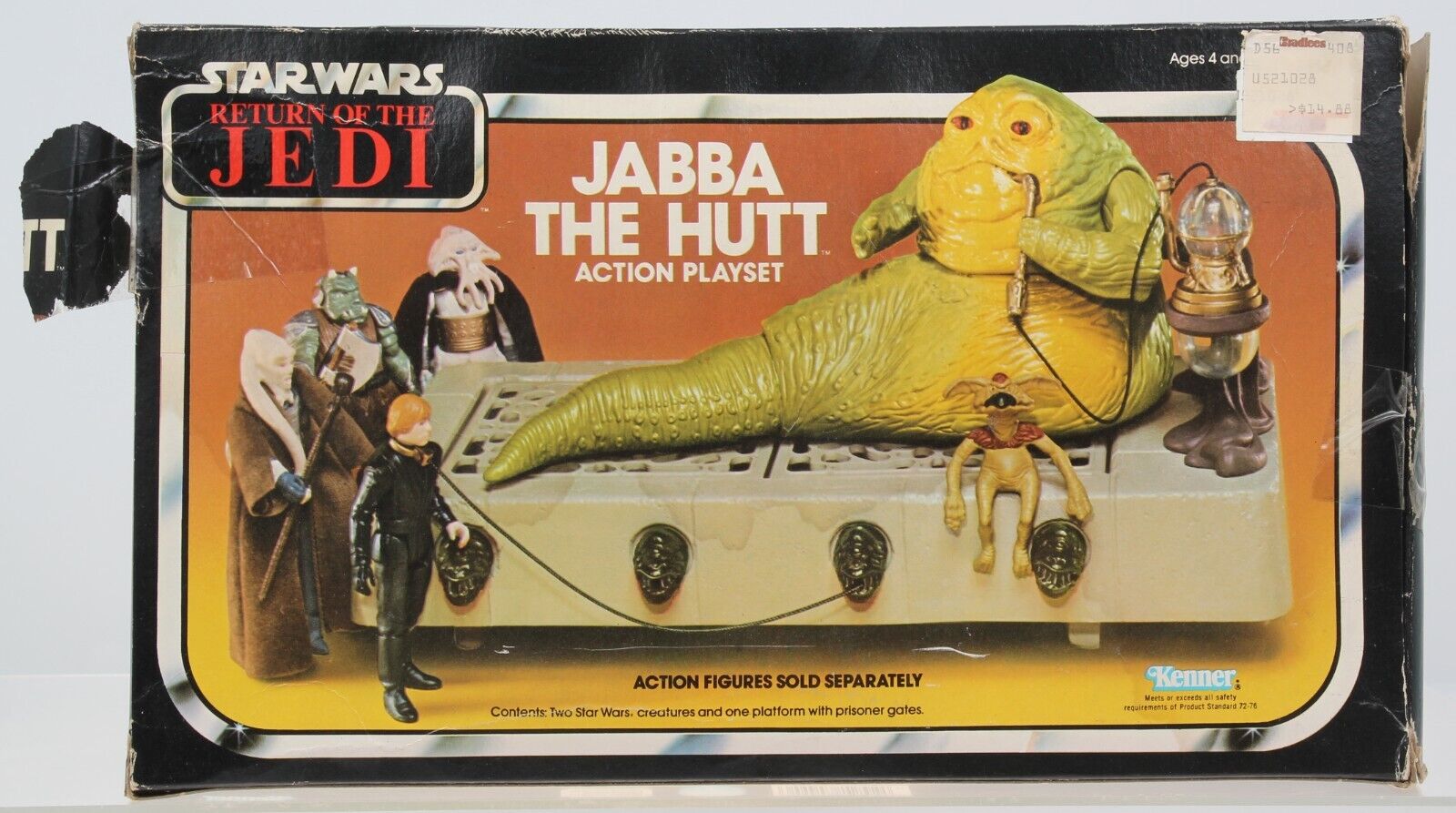 Jabba the Hutt Action Playset sold
