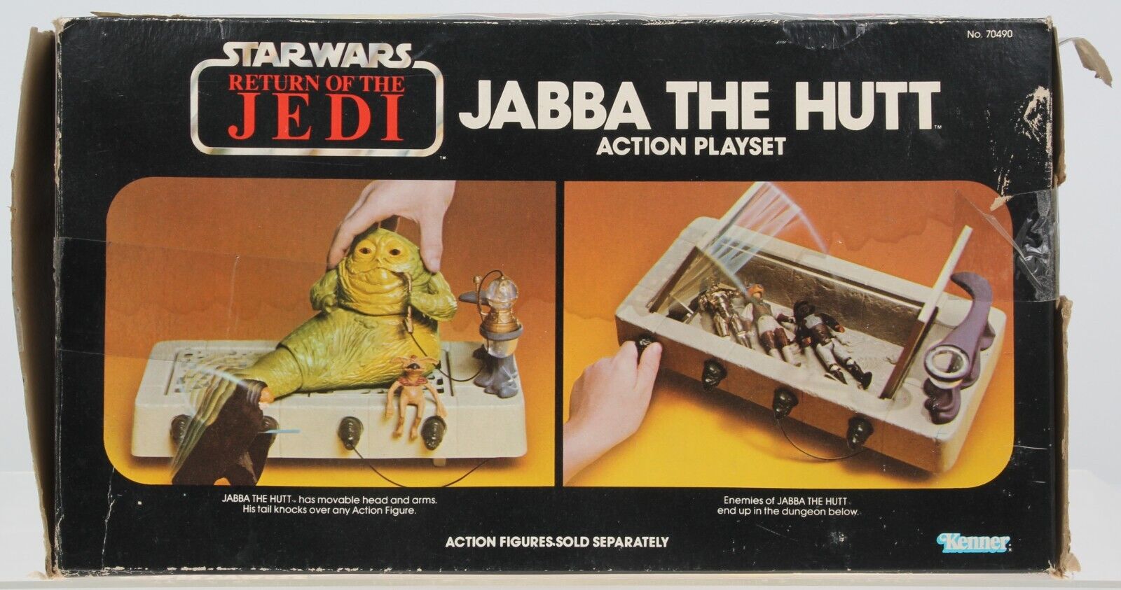Jabba the Hutt Action Playset sold
