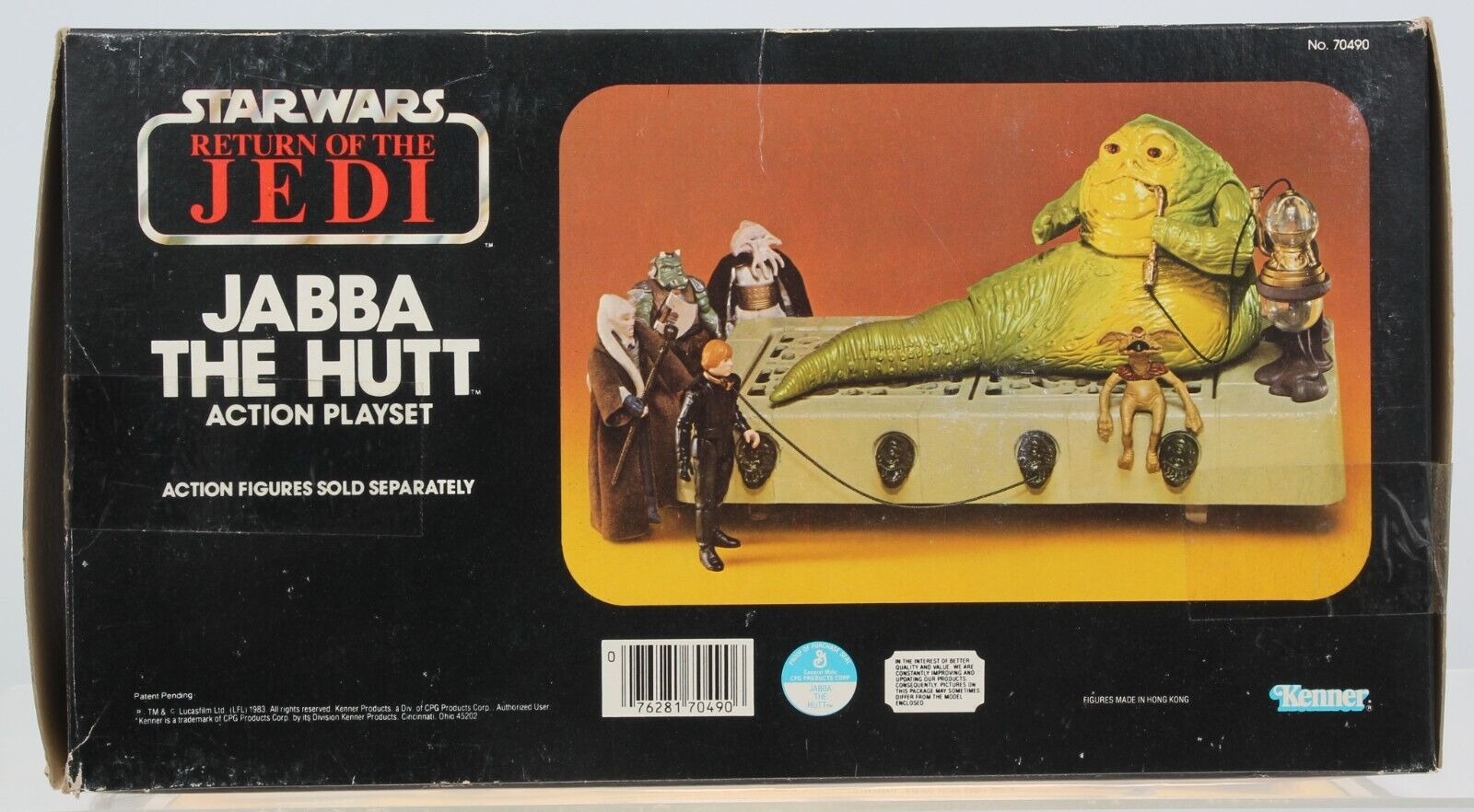 Jabba the Hutt Action Playset sold