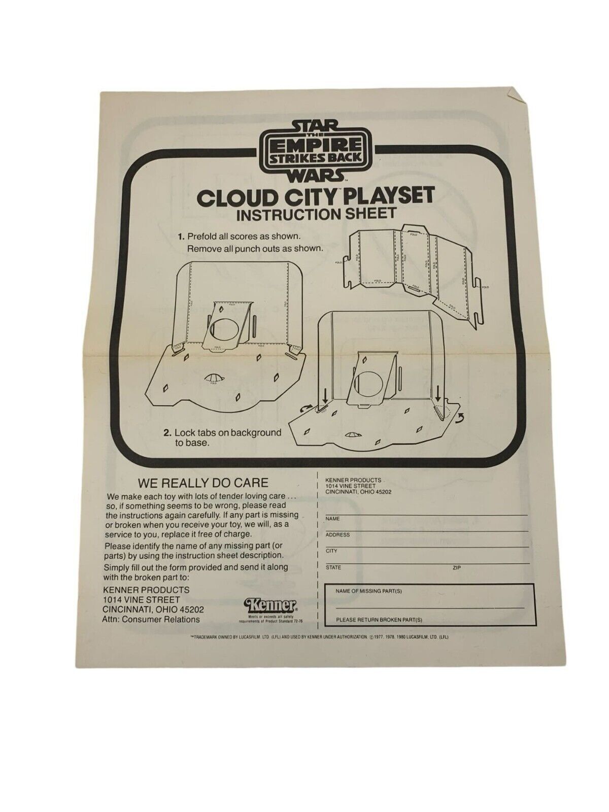 Cloud City Playset sold