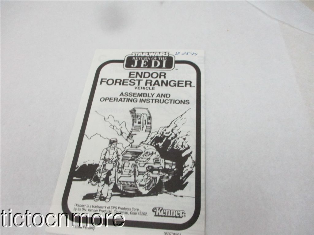 Endor Forest Ranger sold