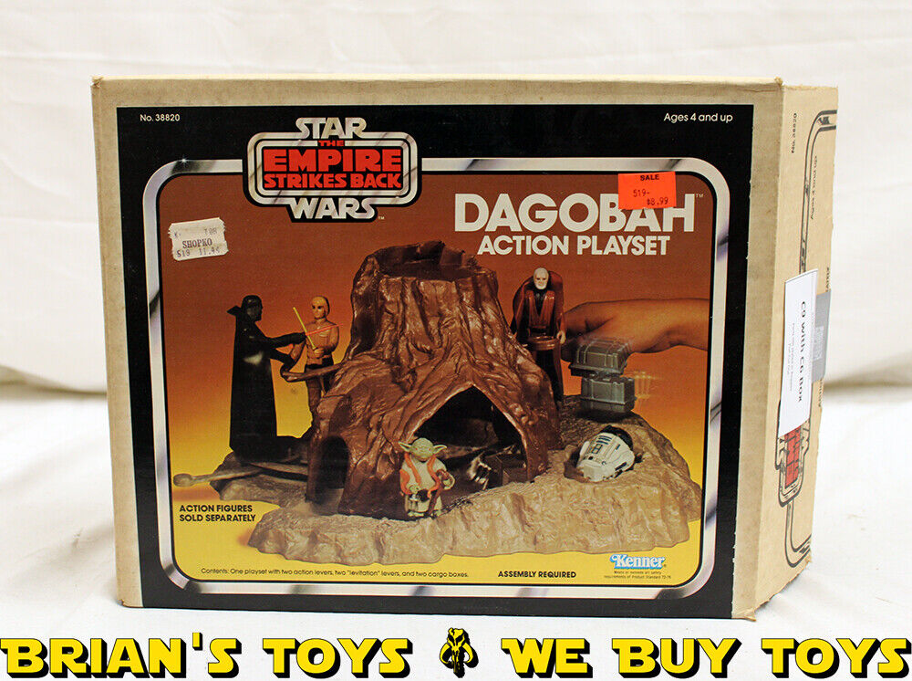Dagobah Action Playset sold