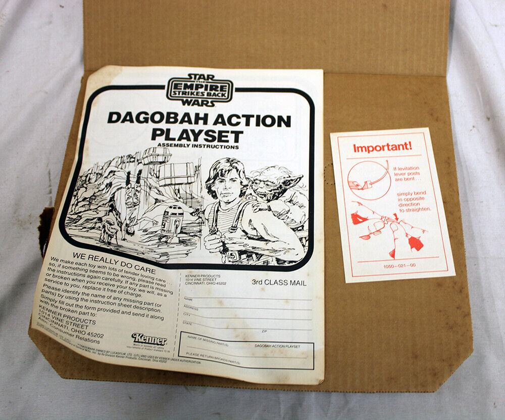 Dagobah Action Playset sold