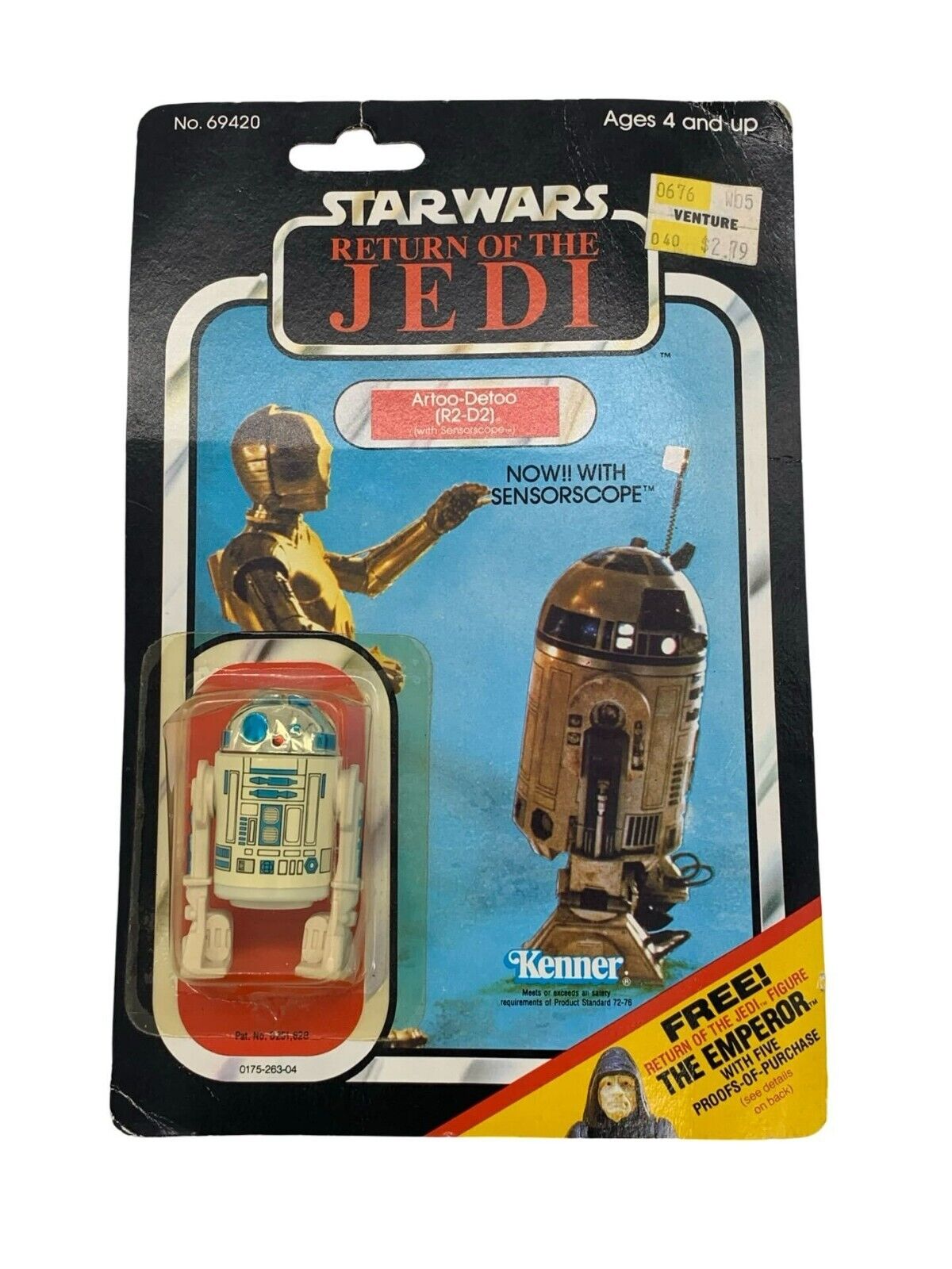 R2-D2 (Artoo-Detoo) (with Sensorscope) sold
