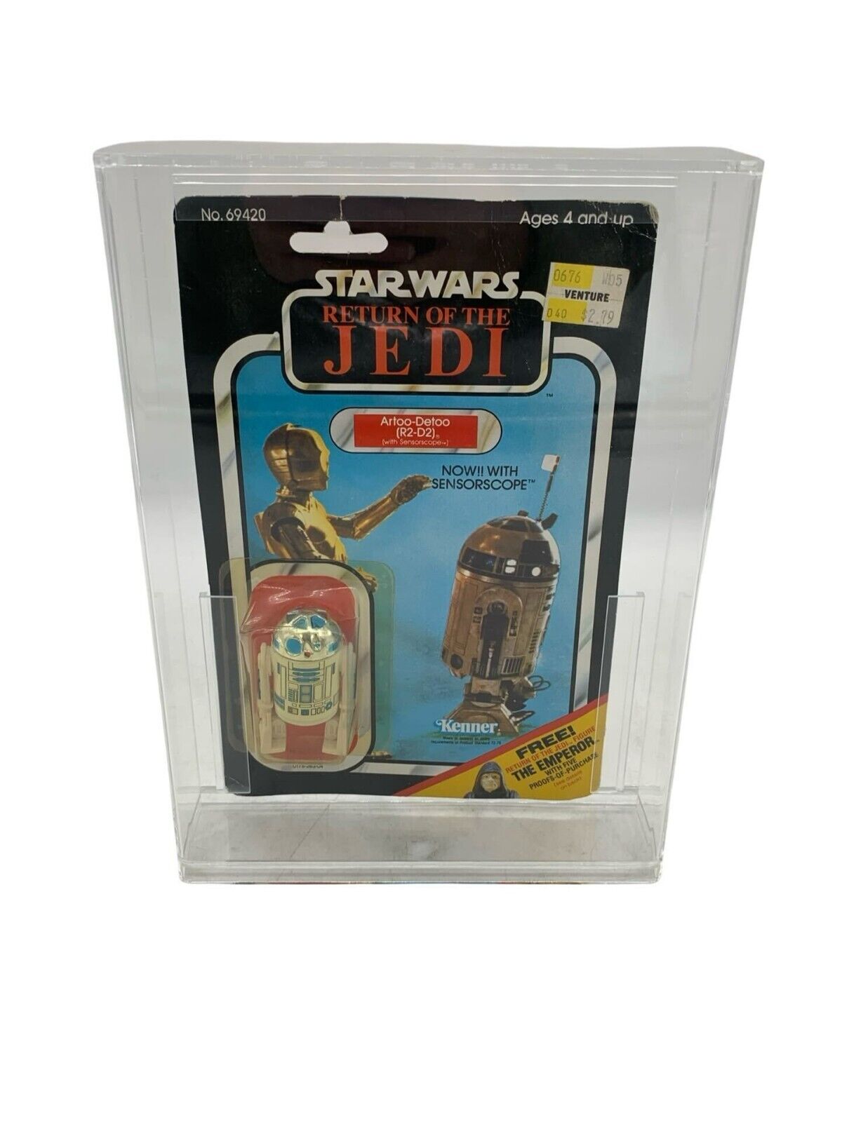 R2-D2 (Artoo-Detoo) (with Sensorscope) sold