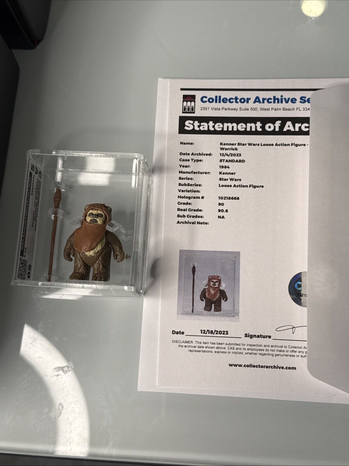 Wicket W. Warrick sold