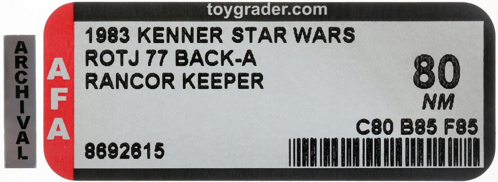 Rancor Keeper sold
