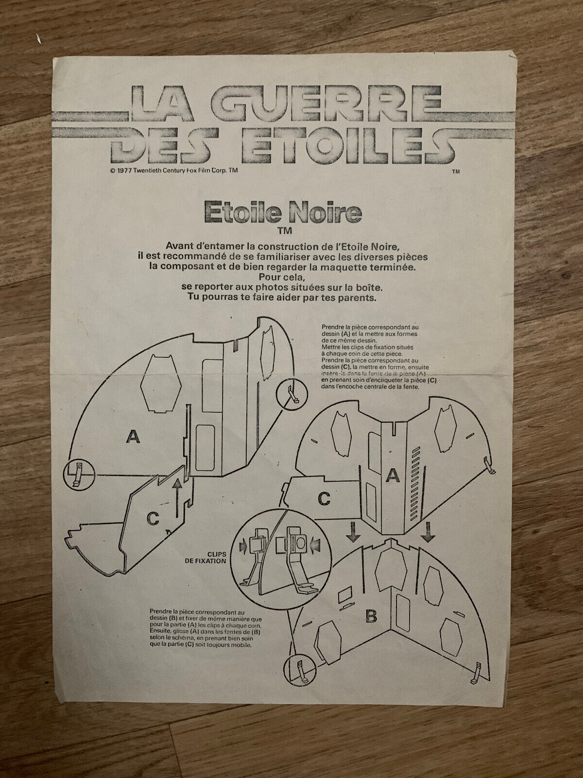 Death Star Playset (Palitoy) sold