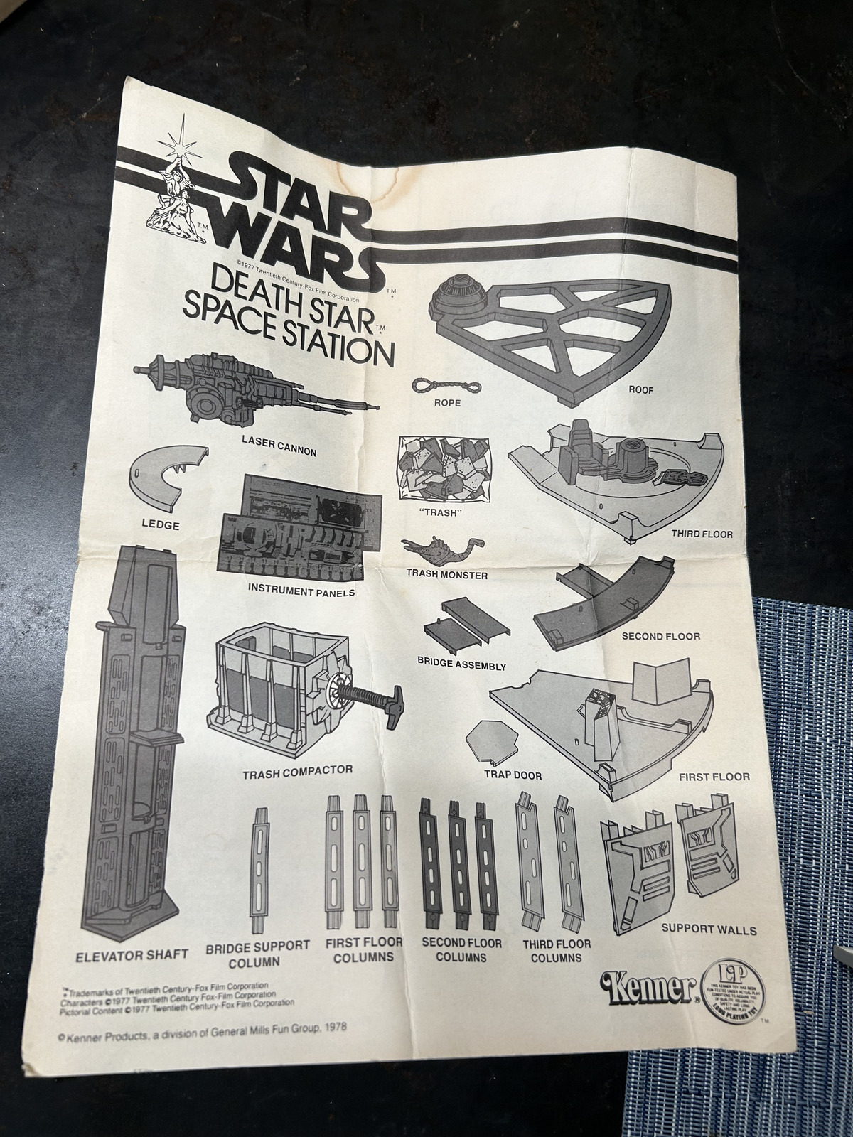 Death Star Space Station (Kenner) sold