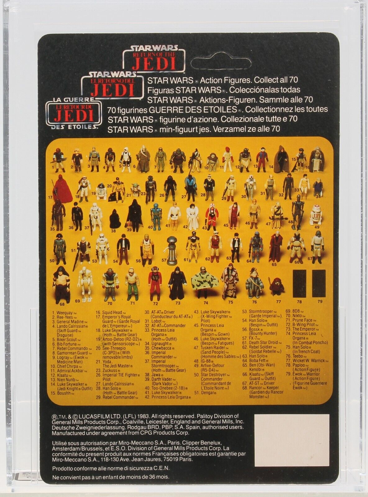 Klaatu (In Skiff Guard Outfit) sold