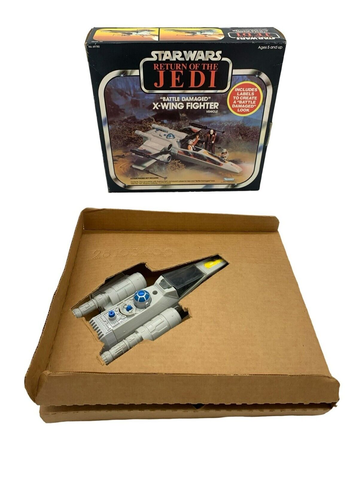 X-Wing Fighter (Battle Damaged) sold