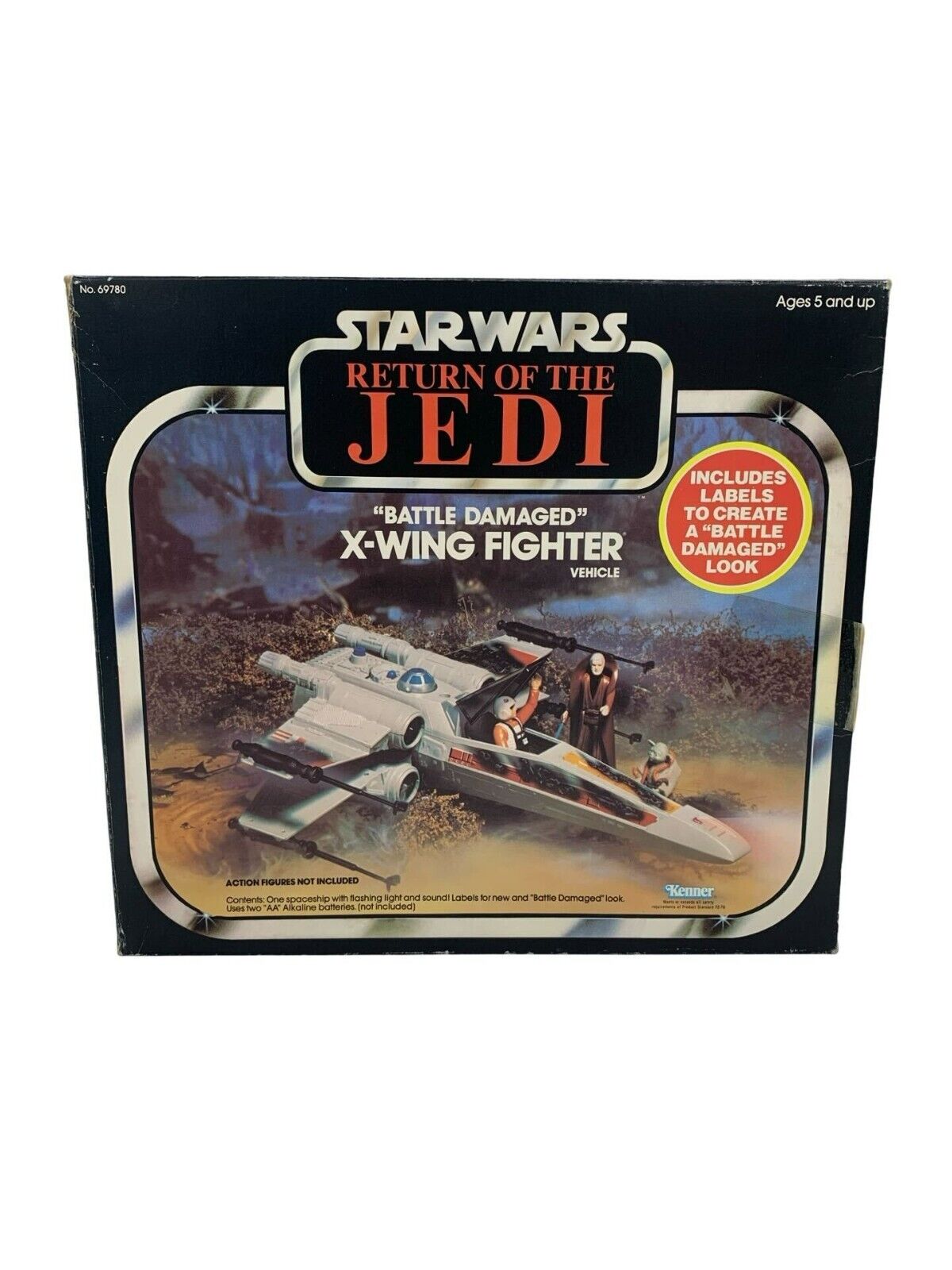 X-Wing Fighter (Battle Damaged) sold