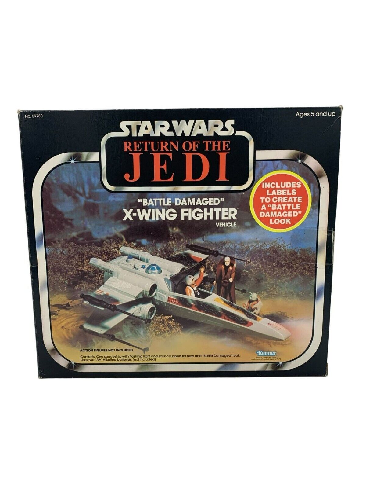 X-Wing Fighter (Battle Damaged) sold