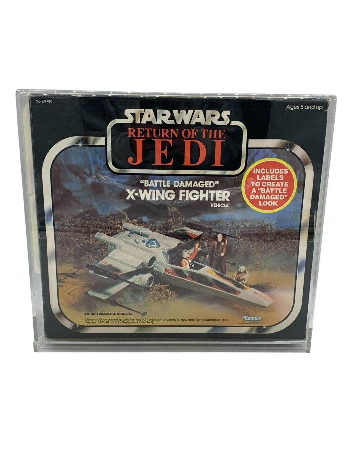 X-Wing Fighter (Battle Damaged) sold