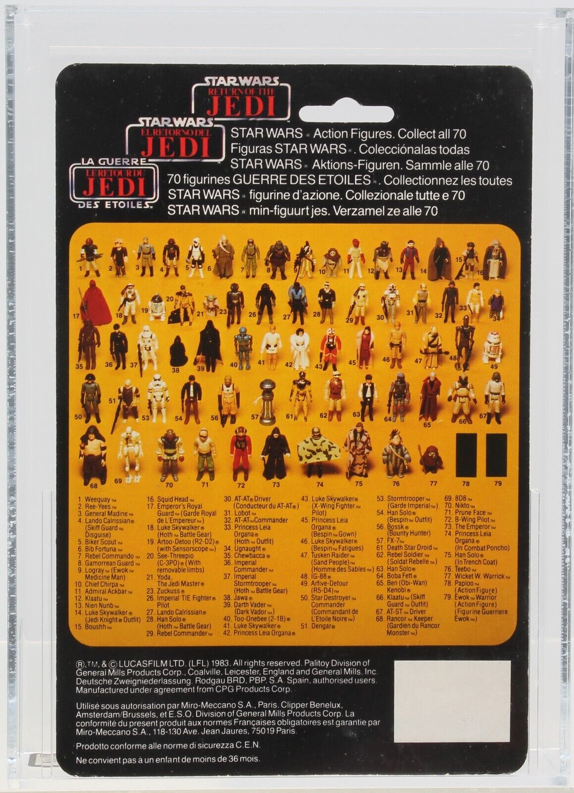 Lando Calrissian (Skiff Guard Disguise) sold