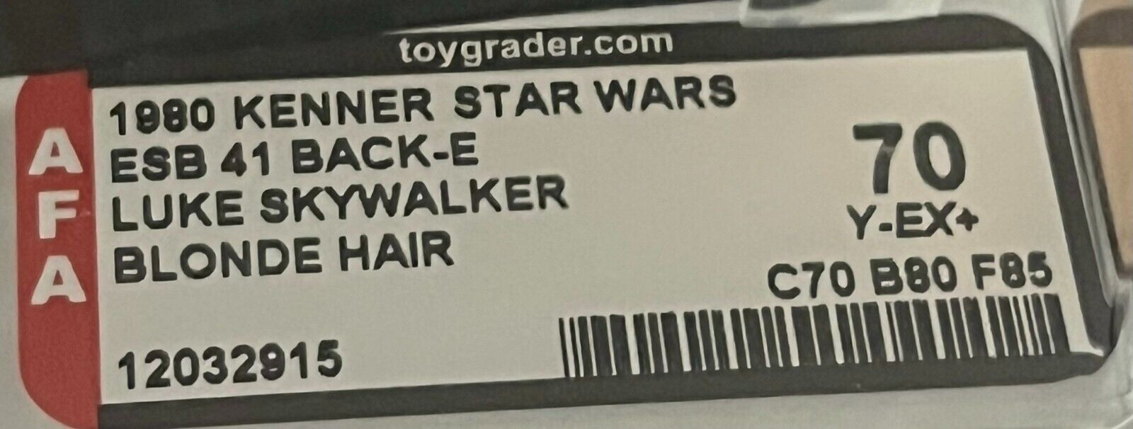 Luke Skywalker sold