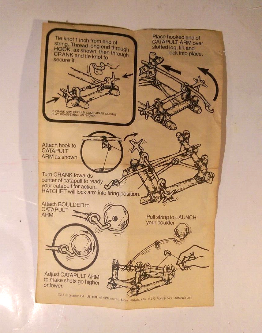 Ewok Assault Catapult sold
